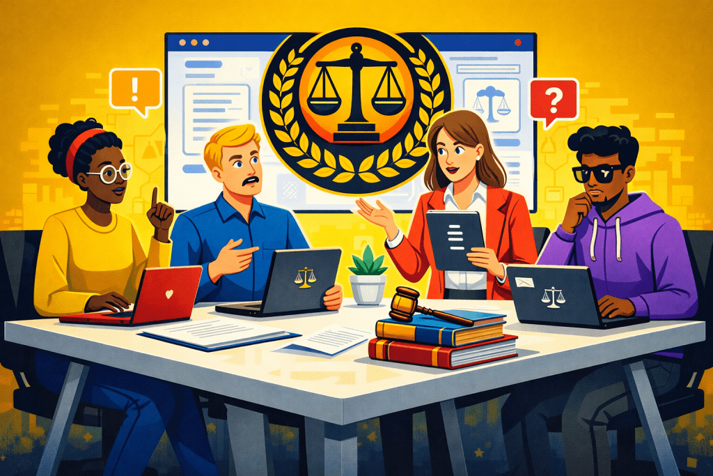 Legal Team Discussion